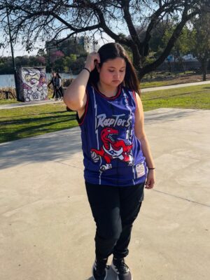 Musculosa Raptors Violeta - N°15