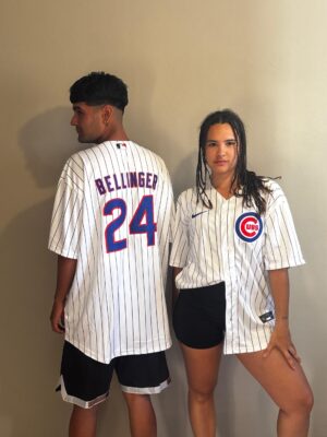 Chaqueta Cubs blanca