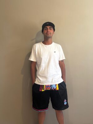 Short Miami negro Just Don