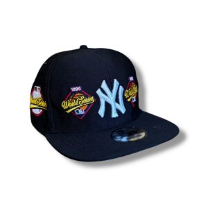 NEW ERA BLAKC Gorra New York negra cerrada