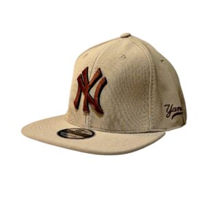 Photoroom_20250207_153723 Gorra NY marrón plana cerrada