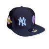 Gorra New York negra plana cerrada