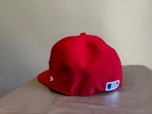 Gorra New York roja cerrada