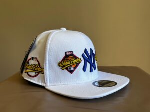 Gorra New York White Cerrada