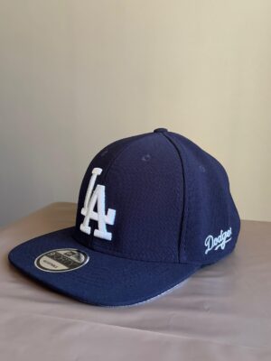 Gorra Los angeles plana azul cerrada