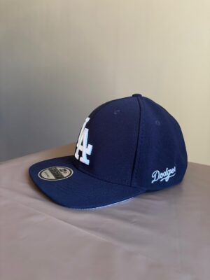 Gorra Los angeles plana azul cerrada