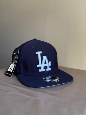 Gorra Los angeles plana azul cerrada